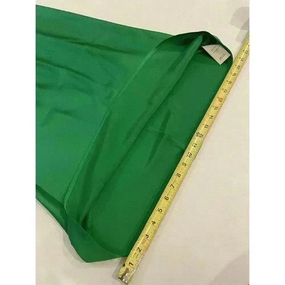 L'AGENCE Bias Silk Matching Set Midi Skirt Gold Chain Blouse Tank Cocktail Dress - Picture 16 of 16